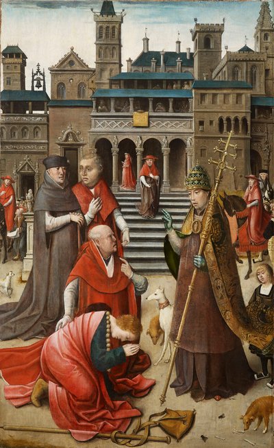 Scena z życia św. Rocha, 1517. autorstwa Everaert Orley