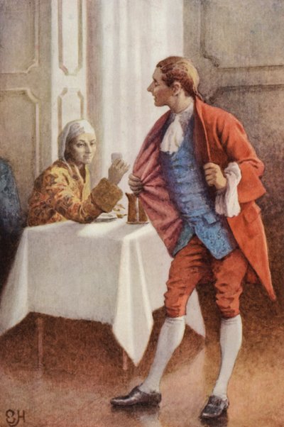 Ilustracja do Podróży sentymentalnej Laurence