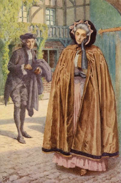 Ilustracja do Podróży sentymentalnej Laurence