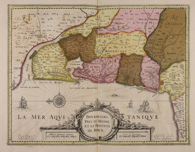 Bourdelois, Medoc i region Born autorstwa Everard Symonsz van Hamersveldt