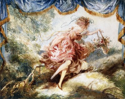 French Maiden autorstwa Everett Shinn