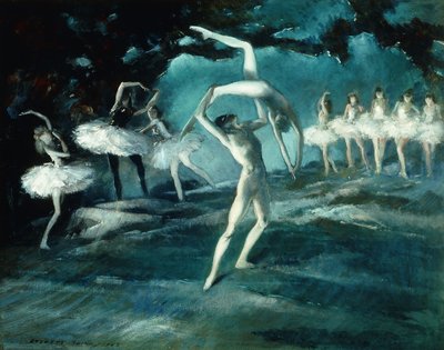 Balet autorstwa Everett Shinn