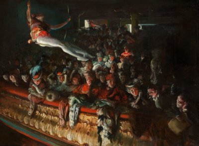 Hipodrom, Londyn autorstwa Everett Shinn