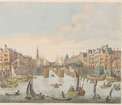 Widok na most Nieuwe, ok. 1810-1813 Vue du Pont-Neuf, award de l
