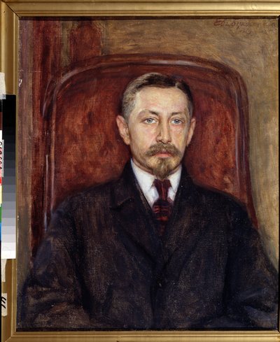„Portret pisarza Iwana A. Bunina (1870-1953)” Obraz Jewgienija Iosifowicza Bukowieckiego (1866-1948) 1919 Państwowe Muzeum Sztuki, Odessa autorstwa Evgeniy Iosipovich Bukovetsky