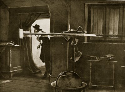 Jeremiah Horrocks w swoim obserwatorium, ilustracja z „Hutchinson