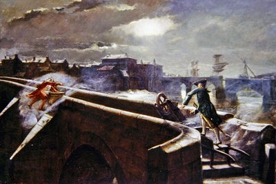 Brygs of Ayr (olej na płótnie) autorstwa Eyre Crowe