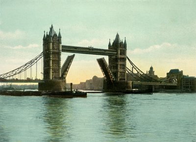 Tower Bridge, ok. 1900. autorstwa Eyre and Spottiswoode