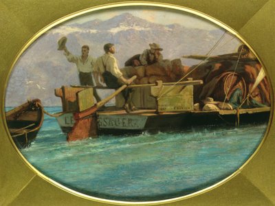Bagażnik na Jeziorze Genewskim autorstwa F.L.D. Bocion