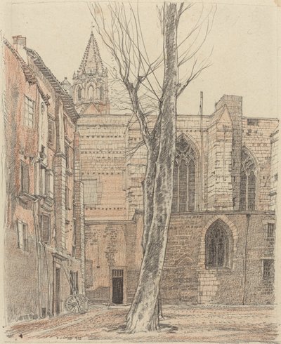 Klasztor św. Piotra, Awinion autorstwa F.L. Griggs
