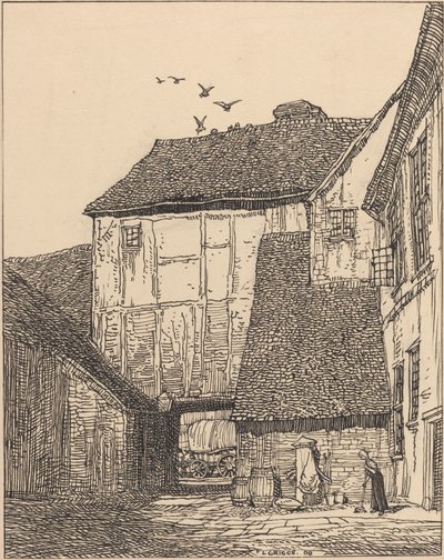 George Inn, Beaconsfield autorstwa F.L. Griggs