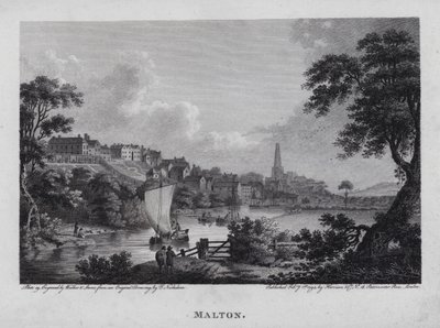 Malton (grawerowanie) autorstwa F. (after) Nicholson