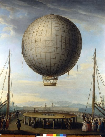 Wejście Paolo Andreaniego 25.02.1784 w Mediolanie. Obraz F. Battagliniego. autorstwa F. Battaglini