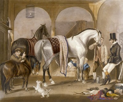 Clipper, grawerowane przez J.R. Mackrell (kolor lito) autorstwa F. C. (after) Turner