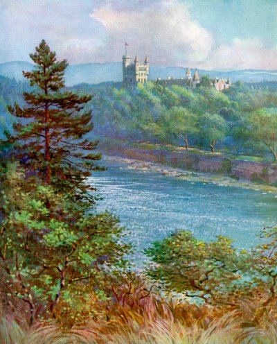 Zamek Balmoral, Aberdeenshire, Szkocja, 1924-1926. autorstwa F. C. Varley