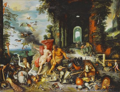 Alegoria powietrza i ognia, autorstwa F. Francken