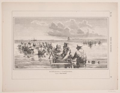 Wędkarze w Limfjord autorstwa F. Hendriksen