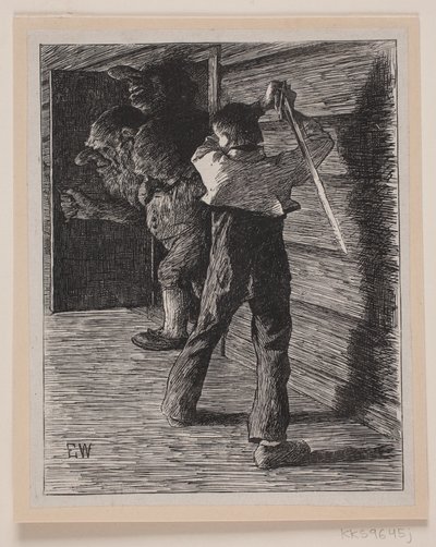 Ilustracja do "Zamku Soria Moria" autorstwa F. Hendriksen