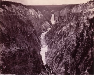 Wielki Kanion Yellowstone i wodospady autorstwa F. Jay Haynes