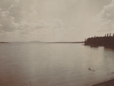 Jezioro Yellowstone, lata 80. XIX wieku. autorstwa F. Jay Haynes