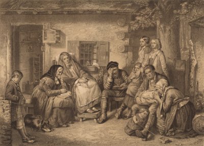 „Niedziela w ostępach Kanady”, 1886 autorstwa F Lefrancq