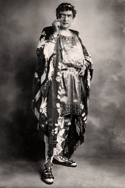 Herbert Beerbohm Tree 1853-1917, angielski aktor, początek XX wieku. autorstwa F. W. Burford