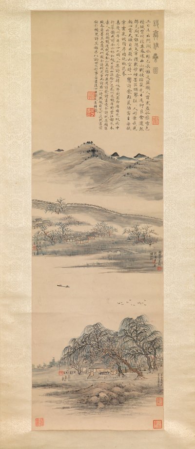 Eleganckie spotkanie w niszy poezji autorstwa Fa Shishan et al., Chinese