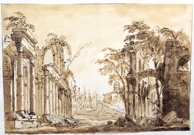 Scena z pierwszego aktu opery „Lucio Silla” Wolfganga Amadeusza Mozarta, 1772 autorstwa Fabrizio Galliari