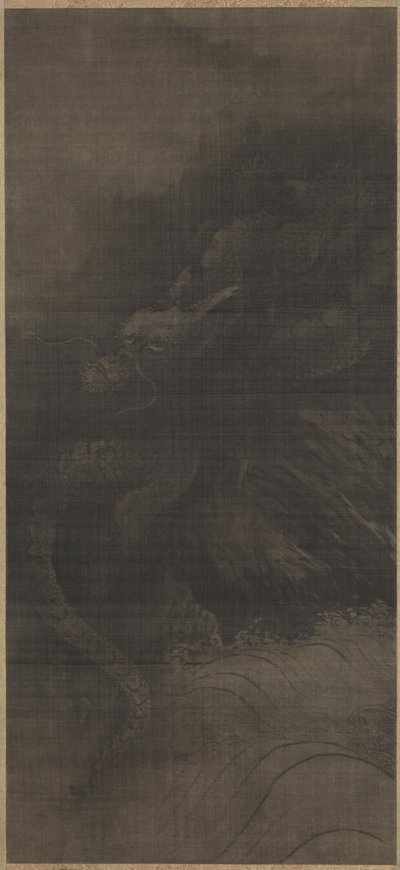 Smok, Tygrys, ok. 1250-1279. autorstwa Fachang Muqi