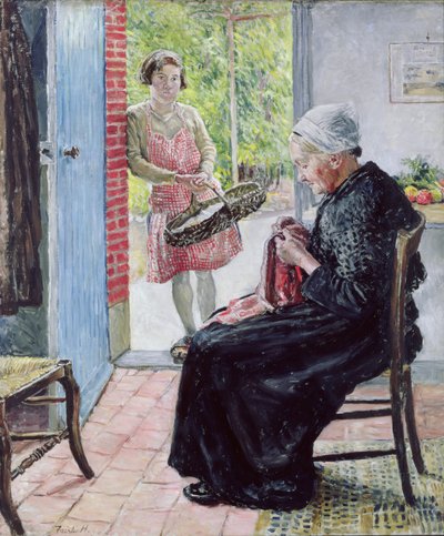 Pod strzechą, 1921 autorstwa Fairlie Harmar