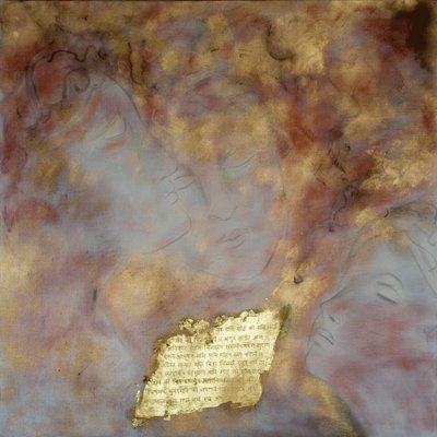 Satyam Sivam Sundaram, 2001 (media mieszane) autorstwa Faiza Shaikh