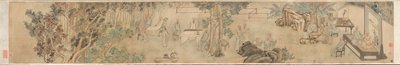 Spotkanie Literackie Dziewiątego Dnia w Xing’an, 1743. autorstwa Fang Shishu