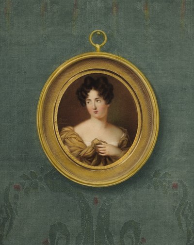 Portret kobiety, uważanej za aktorkę Dermer autorstwa Fanny Charrin