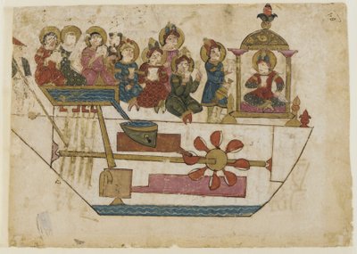Al-Jazari - Muzyczna zabawka autorstwa Farrukh ibn Abd al Latif