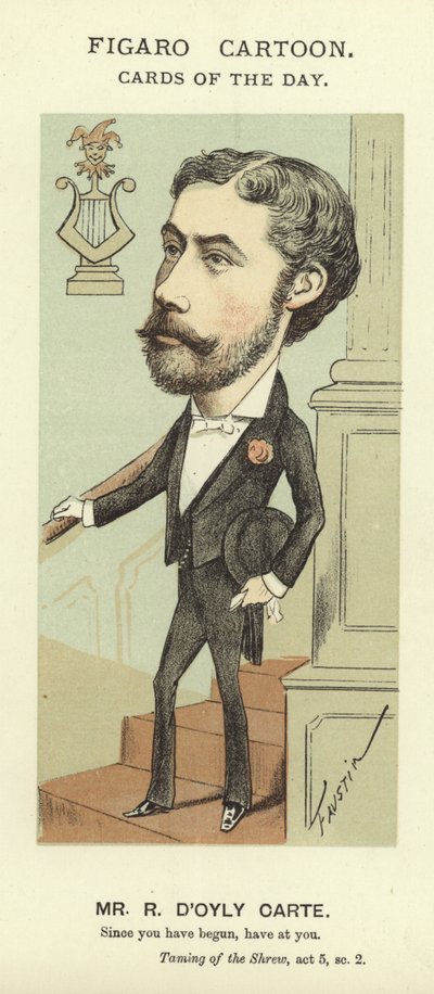 Karykatura Richarda D