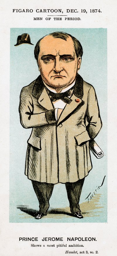 Hieronim Bonaparte, 1874. autorstwa Faustin