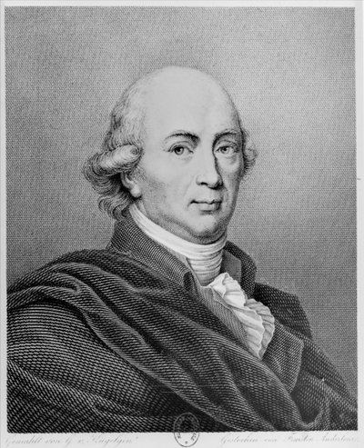 Portret Johanna Gottfrieda Herdera autorstwa Faustino Anderloni