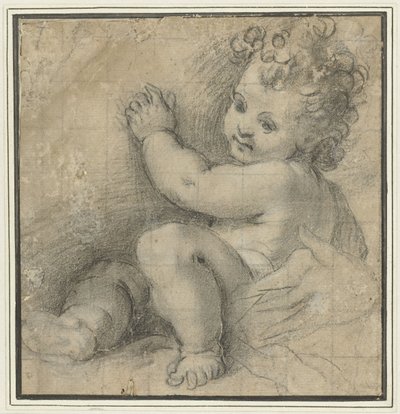 Dzieciątko Jezus ręką Maryi autorstwa Federico Barocci