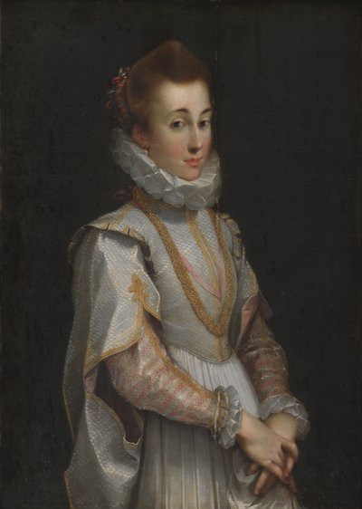Portret młodej damy autorstwa Federico Barocci