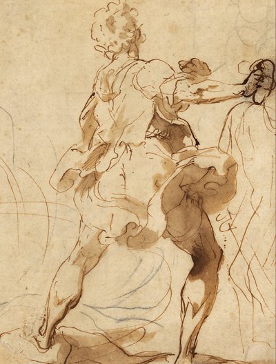 Miotacz kamieni na męczeństwo św. Witalisa autorstwa Federico Barocci