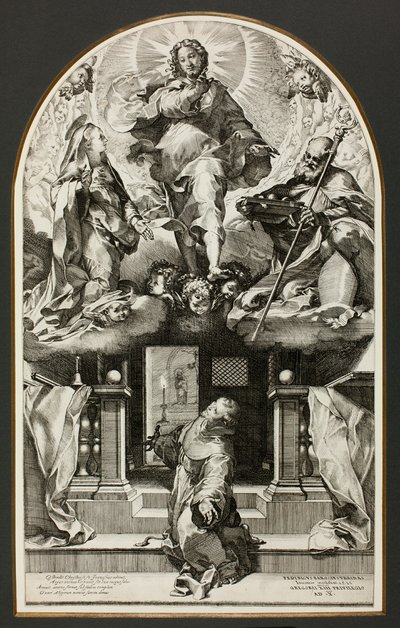 Wizja świętego Franciszka autorstwa Federico Barocci