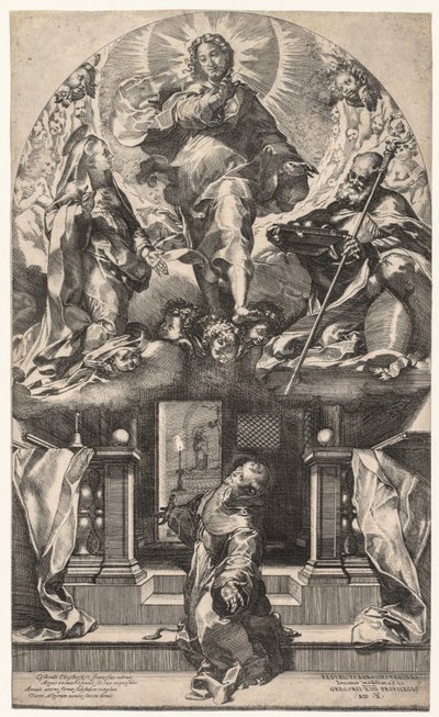 Wizja św. Franciszka, 1581. autorstwa Federico Barocci