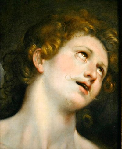 Św. Sebastian (olej na papierze na płótnie) autorstwa Federico Fiori Barocci or Baroccio