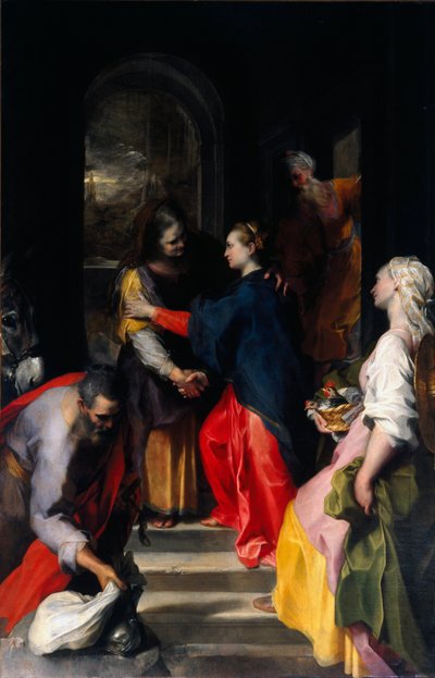 Obraz Nawiedzenia Federico Fiori o nazwie Barocci autorstwa Federico Fiori Barocci or Baroccio