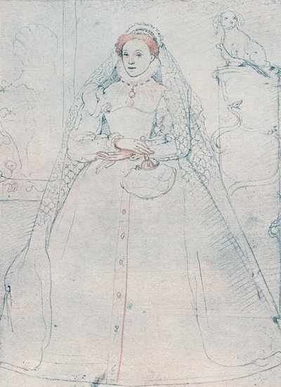 Elżbieta I, królowa Anglii i Irlandii, 1575 autorstwa Federico Zuccaro