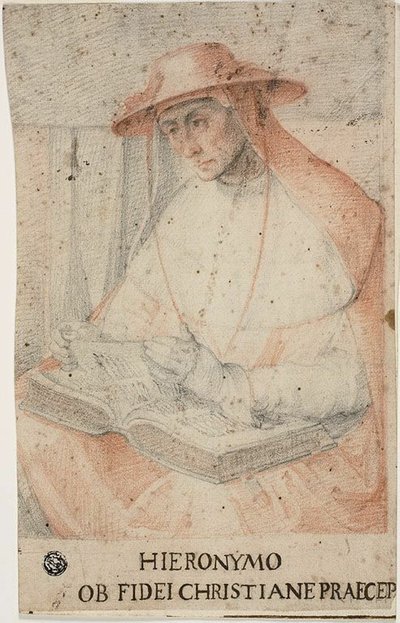 Święty Hieronim autorstwa Federico Zuccaro