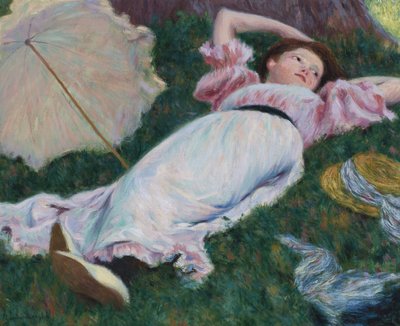 Impresjonizm: leżąca kobieta par Zandomeneghi, Federico (1841-1917), c. 1890. Olej na płótnie, 50x60. Prywatna kolekcja autorstwa Federigo Zandomeneghi