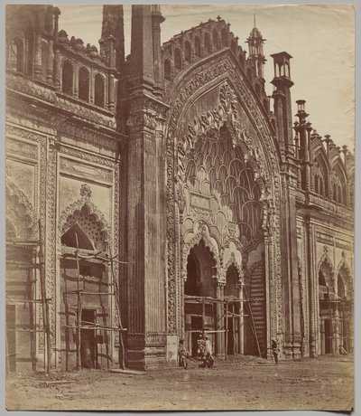Brama Jama Masjid autorstwa Felice A. Beato