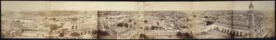 (Panorama Lucknow, zaczerpnięta z Pałacu Kaiserbagh) autorstwa Felice Beato