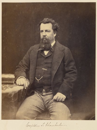 Kapitan T. Chamberlain autorstwa Felice Beato